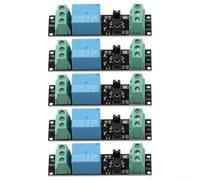 5pcs para 3v Relay Module 1CH Optocoupler Isolation Board 5pcs | Optocoupler isolation, para 3v para logic input, enhanced signal stability, noise reduction, reliable switching