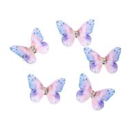 5PCS Pinza De Para Mujer Niña Pasadores Tela Cómodos Accesorios Peinado Varios Peinados Clip Mujer