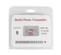 5Pcs Plasma for Thermal Dynamics SL60 SL100, 70 100A Cutting Torch, Quality Copper Replacement Parts, Lathe Machined for Optimal