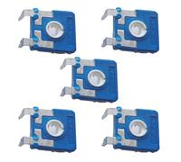 5PCS Potenciómetro Vertical Ajustable 10K/100K Ohm Vertical Potenciómetro Módulo 14MMX14MM CA14NV17.5 Potenciómetro Ajustable Componentes Electrónicos (100K)