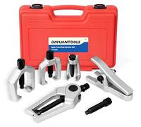 5pcs Profesional Kit de Herramienta de Servicio de Extremo Frontal, Pitman Brazo Extractor, Separador de rótula Extractor de Extractor de Eje Herramienta