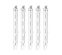 5pcs R7s 118mm 400w Halogen Lamp Pencil Bulb Dimmable Ac 220-240v 7500lm J118 Linear Halogen Spotlight -xx