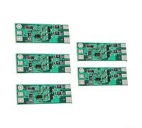 5PCS Red Blue Flashing LED Light 3-12V Safety | Alternating red para flash, high visibility , 3-12V wide range, electric vehicle safety, 5pcs para value pack