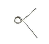 5pcs resorte de torsión en forma de V de acero inoxidable para mano izquierda/derecha, diámetro del alambre 1,8mm, OD 20mm, diámetro del orificio 16,4mm, ángulo opcional 0°/45°/60°/90°/120°/180°/270°