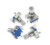 5PCS Rotary Code Switch EC11S 20CC The Plum Blossom Handle 12.5F The Encoder 12.5KQ