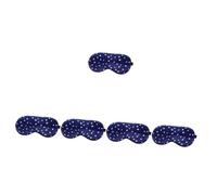 5pcs Schlafmaske Augenmaske sleep aid sleeping tablets darkness fate multifunción Augenabdeckung Augenklappe für den Haushalt tragbar Augenbinde Gesichtsmaske reisen