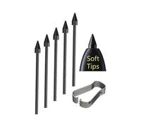 [5pcs Soft Tips] Oem Book Pro 360 Tips,nibs [0.7mm] Replacement for Samsung Galaxy Book Pro 360 1/2/3 Stylus S Pen +tools (book Pro 360 Black) new