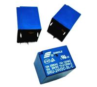 5PCS SRU - 05V 12V 24 vdc-sl-a - sl-c 4 pin / 5 pin 15A T70 DIY Circuit Board, time Relay(SRU-05VDC-SL-A-4pin)