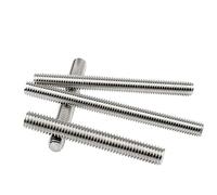 5pcs Stainless Steel Full Thread Rod M2 M2.5 M3 M4 Threaded Bar Rod Stud Length 20mm To 250mm (Color : M2.5 5PCS, Size : X100mm)