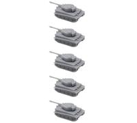 5PCS Tiger I SD.Kfz.181 Tanque Pesado 1/350-1/700 Modelo Resina 3D | Panzerkampfwagen Tiger Ausf. E Sd.Kfz.181 Tiger I Tanque Pesado, Alemán WWII Tanque Pesado, Modelo Resina(1/350(2.49CM))