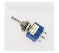 5Pcs Toggle Switch ON-OFF/ON-OFF-ON 3/6 Pin 2/3 Position Latching MTS-102 103 202 AC 125V/6A 250V/3A Power Button Switch Car BIANMTSW(On-off-on 3pin)