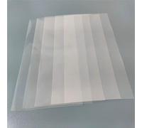 5PCS Transparent NFEP Thin Film - Non-Adhesive Modified FEP Film for High-Temperature Applications(240x300mm T0.3mm)