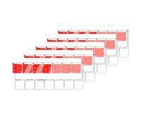 5PCS Urine Deflector For Toilet Seat Toilet Easy Installation Splash Guard For Kids, Convenient And Practical Bathroom Accessories