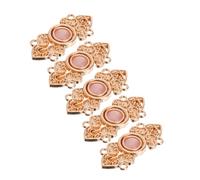 5pcs Vintage Inspired Metal Cape Clip for Women's Sweaters Dresses Coats Scarves Traditional Chinese Clothing