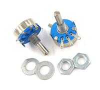 5pcs wh5-1a 3-terminales 4 mm Eje redondo Potenciómetro cónico giratorio 470 1k 1.5k 4.7k 10k 22k 47k 100k 220k 470 1m Ohm-47K ohm