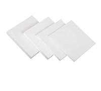 5pcs White PTFE Board, 100 * 100mm/50 50mm Sheet, Plate Block Polytef, Ptfe Sheets For Heat Press Reusable(50x50x3mm)