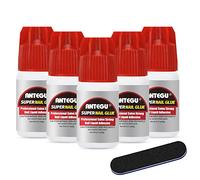 5pcs x 5 g Pegamento Uñas Postizas, Super Fuerte Pegamento Especial para Uñas Tip Adhesivo, Pegamento Uñas Acrilicas Nail Bond Calidad de Salón de Belleza Profesional para Pegar