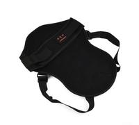 5Pics - Chaqueta de equitación para motocicleta, codo, hombro, protector de inserción con material EVA para absorción de impactos, color negro