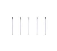5piezas 96 cm Longitud Antena TV Radio AM FM de Acero Inoxidable Telescopica de 7 Secciones