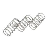 5Piezas resortes de compresión de acero inoxidable, 22mm diámetro exterior 1.4mm tamaño del alambre 80mm longitud libre