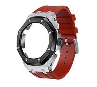 5rd Kit Silicone Watch Band Strap Metal Bezel Models GA2100/GA2110, Men's Watch Modding Replacement Accessories Set, Case Band With Tools