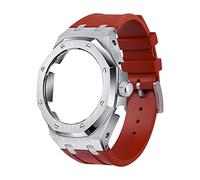 5rd Kit Silicone Watch Band Strap Metal Bezel Models GA2100/GA2110, Men's Watch Modding Replacement Accessories Set, Case Band With Tools