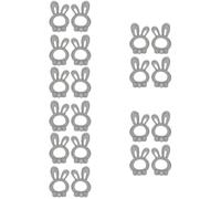 5sets Bunny Rabbit Pendant Earrings Lightweight and Stable Present 2pairs*5