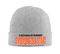 5so Everybody IS A Star 5 Segundos de Gorro de Punto de Verano Gorro de otoño e Invierno Gorras cálidas Unisex Casuales para Hombres Mujeres Regalos,