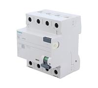 5SV3347-6 Interruptor RCD lNnen: 80A IDiff: 30mA Polo: 3+N 230/400VAC DIN SIE...