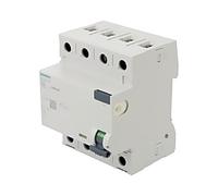 5SV3642-6 Interruptor RCD lNnen: 25A IDiff: 300mA Polo: 3+N 230/400VAC DIN SI...