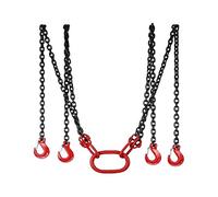 5T 4 pies Cadena de levantamiento pesas 1.5m/3/4m la carretilla elevadora for levantar cargas móviles Estabilidad Garantizada(1.5M)