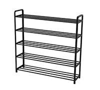 5Th Floor Shoe Rack Lightweight Shoe Shelf Storage Organizer Stackable Shoe Rack Organizer,White,802080cm (Black 80 * 20 * 80cm)