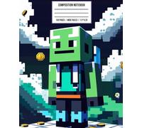 5th Grade Gamer Notebook: Wide Ruled Composition Book with Video Game Theme for Boys Back to School: Perfect for Boys Who Love Gaming, Pixel Art, and Cool School Supplies