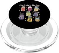 5to Grado Es Mi Jam Lindo Maestro Estudiante De Vuelta A PopSockets PopGrip para MagSafe