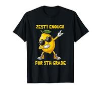 5to Grado Zesty Enough Lemon Rocking Back to School Camiseta