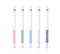 5uds Pencil Grips para Apple Pencil 1st 2nd / Apple Pen USB C, 6 x 1,3cm Multicolor Funda de Silicona Compatible con iPad Stylus Pencil (5 Colores)