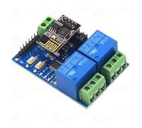 5V/12V ESP8266 Dual Channel WiFi Relay Module - IoT Smart Home Remote Control Switch with Mobile APP(2Road12V)