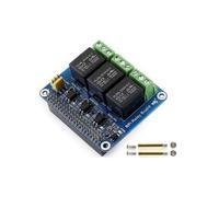 5V 3-Channel Relay Module Expansion Board Breakout Shield HAT Kit for RPI Zero 2 W WH 2W 3 bs