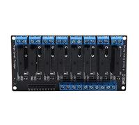 5V 8-Canales 2A Disparador de Alto Nivel del Módulo de Relé de Estado Sólido con Fusible Resistivo