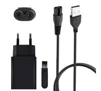 5V Cargador para Philips, Compatible con Philips OneBlade 360 QP2724 QP2734 QP2834 QP2824 QP1924 QP4631 QP4530 MG7931 MG7962 Cargador Maquina Afeitar, Afeitadora Adaptador Charger Cable con USB 1M