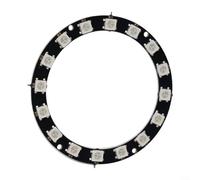 5V para ws2812b LED módulo 12 bits LED anillo controlado individualmente para Arduino microcontrolador (16LED)