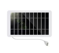 5V Voltage Output Waterproof Sunlight Energy Solution For Marine Trailer Farm Travel Outdoor Boat Roof Top Off-Grid Applications Camping Power Backup | RV Solar Panel - 2W Solar Panel Power Backup -