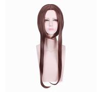 5v5 Arena Game Arena of Valor Middle Part Dark Brown Cosplay Wig Costume Synthetic Hair Layered Costume Party Wigs For Halloween