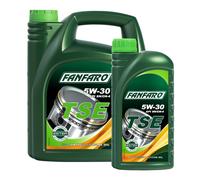 5W 30 FANFARO TSE Aceite de motor 5 4 + 1 Litro VW 505 00/502 00/MB 229.3/229.5