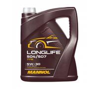 Mannol 7715 SAE 5W-30 Longlife Aceite VW 504.00/507.00 , MB 229.51 , 8 (5 + 3x1