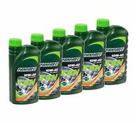 5x 1 Litro FANFARO 10W-40 Tsn Aceite de Motor Rn 0700MB 229.1 VW 502.00