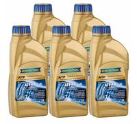 5x 1 Litro RAVENOL Aceite De Transmisión ATF+4 Para Chrysler MS-9602