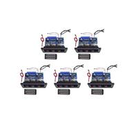 5X 2X25W + 50W 2.1 Canales 5.0 Subwoofer Clase D Kit de Placa de Amplificador de Audio con CC Hembra + Cable USB + Control Remoto