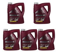 5x 4 Litro Original Mannol Aceite Motor Dexron VI Gear Oil Mecanismo Automático