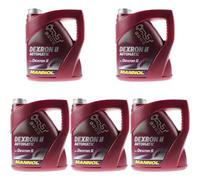 5X 4 Litros Original MANNOL Aceite De Transmisión Automático Dexron II